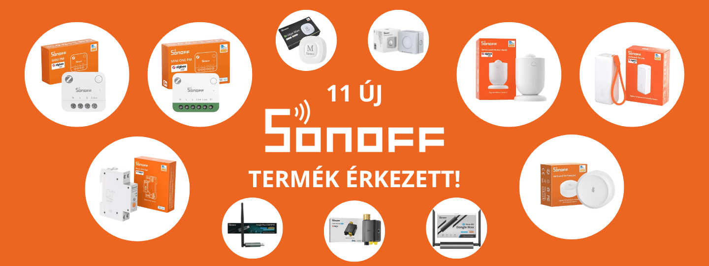 11 új Sonoff termék érkezett
