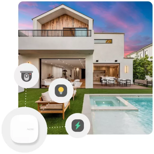 Aeotec SmartThings Hub 2 – központi egység, Ethernet, Wi-Fi, Zigbee, Thread, Bluetooth, Matter (GP-AEOHUBV4EU)