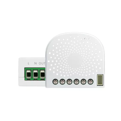 Aeotec Dual Nano Switch – relé modul, 2 áramkörös, fogyasztásmérős, Z-Wave (ZW132)