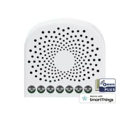   Aeotec Dual Nano Switch – relé modul, 2 áramkörös, fogyasztásmérős, Z-Wave (ZW132)