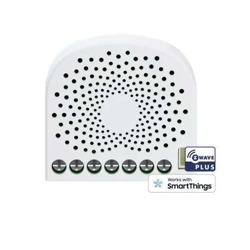 Aeotec Dual Nano Switch – relé modul, 2 áramkörös, fogyasztásmérős, Z-Wave (ZW132)