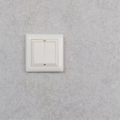 Shelly BLU Wall Switch 4 – vezeték nélküli kapcsoló + Gira és Merten keret adapter