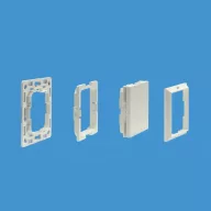   Shelly BLU Wall Switch 4 – vezeték nélküli kapcsoló + Gira és Merten keret adapter
