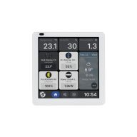   Shelly Wall Display X1i – vezérlőpanel, villanykapcsoló, Wi-Fi, Bluetooth, ezüst (SAWD-6A1XX10EU0)
