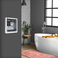   Shelly Wall Display X1i – vezérlőpanel, villanykapcsoló, Wi-Fi, Bluetooth, ezüst (SAWD-6A1XX10EU0)