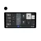 Shelly Wall Display X2i – vezérlőpanel, villanykapcsoló, Wi-Fi, Bluetooth, fekete