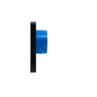   Shelly Wall Display X2i – vezérlőpanel, villanykapcsoló, Wi-Fi, Bluetooth, fekete