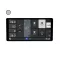 Shelly Wall Display X2i – vezérlőpanel, villanykapcsoló, Wi-Fi, Bluetooth, ezüst