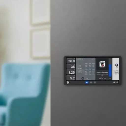 Shelly Wall Display X2i – vezérlőpanel, villanykapcsoló, Wi-Fi, Bluetooth, ezüst
