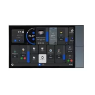   Shelly Wall Display XL – vezérlőpanel, 10,1″-es, villanykapcsoló, Wi-Fi, Bluetooth, szürke