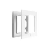   Shelly Wall Switch – sorolókeret, hármas, üveg előlapos, fehér 