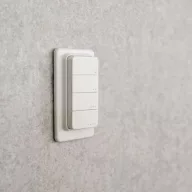   Shelly BLU RC Button 4 ZB – távirányító, 4 gombos, Bluetooth, Zigbee, fehér