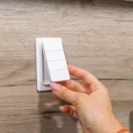   Shelly BLU RC Button 4 ZB – távirányító, 4 gombos, Bluetooth, Zigbee, fehér