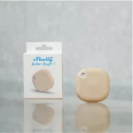   Shelly BLU Button TOUGH 1 ZB – távirányító, Bluetooth, Zigbee, mokka