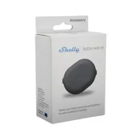   Shelly Button Add-on – nyomógomb kiegészítő relémodul foglalattal Plus (Gen2), Gen3 és Gen4 Shelly modulokhoz, fekete
