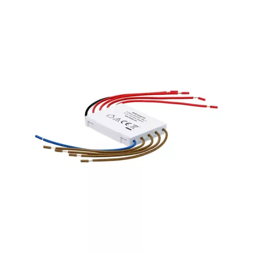 Shelly 4-Channel Decoupler 230V – AC/DC konverter, leválasztó modul