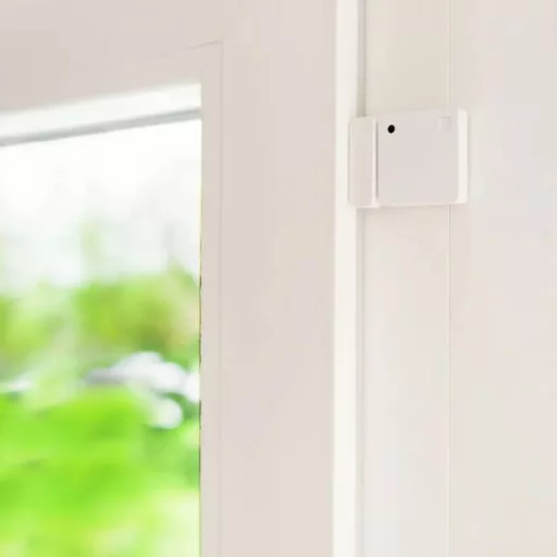 Shelly BLU Door/Window ZB – ajtó- és ablak nyitás érzékelő, dőlésszög és fényszenzorral, Bluetooth, Zigbee, fehér