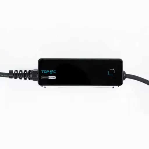 Shelly TopAC Portable EV charger – elektromos autó töltő, hordozható, 11kW, Wi-Fi, Bluetooth (EVE01-11R)