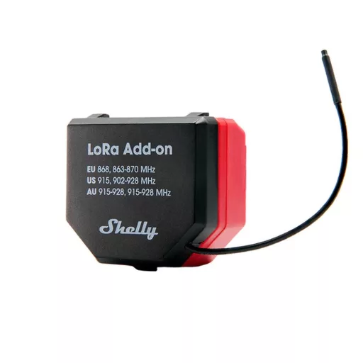 Shelly LoRa Add-on – bővítő modul, nagy hatótávolságú kommunikációhoz (2 db-os csomag)