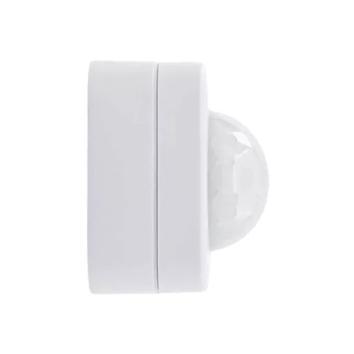 Shelly BLU Motion ZB – vezeték nélküli mozgásérzékelő fényszenzorral, Bluetooth, Zigbee, fehér (SBMO-103Z)