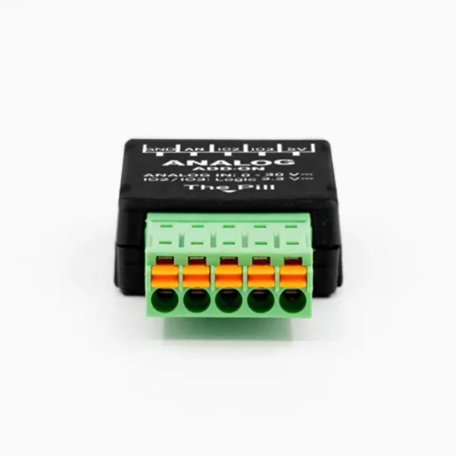 Shelly Analog 0-30 V Add-on – Kiegészítő csatlakozó a The Pill by Shelly többcélú bemeneti modulhoz