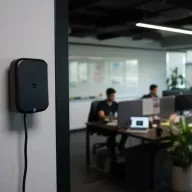   Shelly Presence Gen4 – jelenlét érzékelő, fény szenzor, mmWave, Zigbee, Wi-Fi, Bluetooth, Matter, fekete
