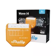   Shelly WAVE i4 – bemeneti modul, vezeték nélküli, AC 110-240V, Z-Wave EU LR