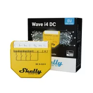   Shelly WAVE i4DC – bemeneti modul, vezeték nélküli, DC 5-24V, Z-Wave