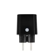   Shelly Plug M Gen3 – okoskonnektor, fogyasztásmérő, Wi-Fi, Bluetooth, Matter, fekete