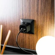   Shelly Plug M Gen3 – okoskonnektor, fogyasztásmérő, Wi-Fi, Bluetooth, Matter, fekete