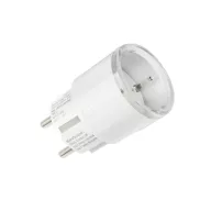   Shelly Plug S Gen3 – okoskonnektor, fogyasztásmérő, Wi-Fi, Bluetooth, Matter, fehér