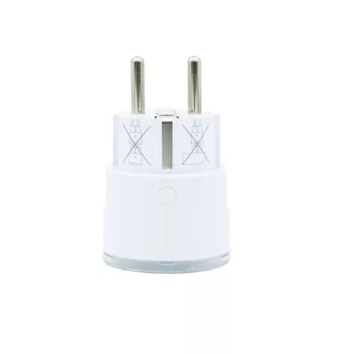 Shelly Plug S Gen3 – okoskonnektor, fogyasztásmérő, Wi-Fi, Bluetooth, Matter, fehér