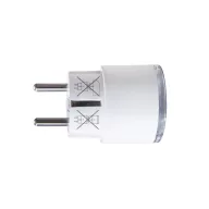   Shelly Plug S Gen3 – okoskonnektor, fogyasztásmérő, Wi-Fi, Bluetooth, Matter, fehér