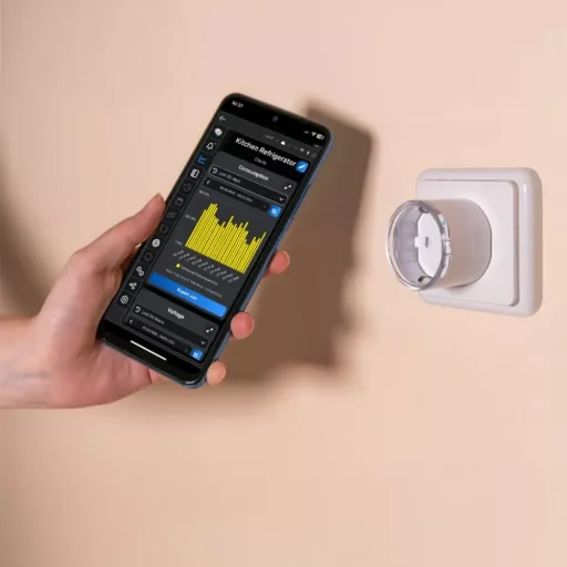 Shelly Plug S Gen3 – okoskonnektor, fogyasztásmérő, Wi-Fi, Bluetooth, Matter, fehér