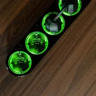   Shelly Power Strip 4 Gen4 – okos hosszabító, négy aljzattal, fogyasztásmérős, Wi-Fi, Zigbee, Matter, fekete