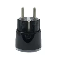   Shelly Wave Plug S – okoskonnektor, fogyasztásmérő, Z-Wave EU LR, fekete