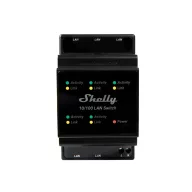   Shelly LAN Switch – Ethernet switch, DIN-sines, 5 RJ45 port, LED visszajelzők
