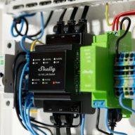   Shelly LAN Switch – Ethernet switch, DIN-sines, 5 RJ45 port, LED visszajelzők