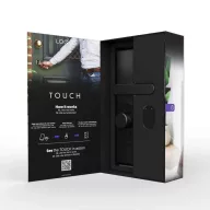   Shelly LOQED Touch Smart Lock – okos zár, érintős, Wi-Fi, Bluetooth, fekete