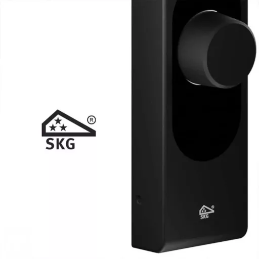 Shelly LOQED Touch Smart Lock – okos zár, érintős, Wi-Fi, Bluetooth, fekete