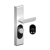   Shelly LOQED Touch Smart Lock – okos zár, érintős, Wi-Fi, Bluetooth, ezüst színű
