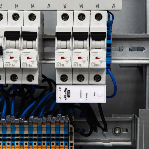 Shelly 3EM-63T Gen3 – fogyasztásmérő, kismegszakítóra szerelhető, három fázisú, Wi-Fi