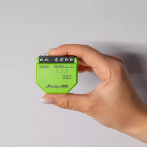 Shelly DALI Dimmer Gen3 – világításvezérlő modul, DALI rendszerhez, Wi-Fi, Bluetooth