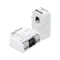   Shelly EM Gen4 – egyfázisú két áramkörös fogyasztásmérő, 1 db 50A áramváltóval, 2A kontaktorral, Wi-Fi, Bluetooth, Zigbee, Matter (S4EM-002CXCEU)