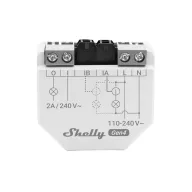   Shelly EM Gen4 – egyfázisú két áramkörös fogyasztásmérő, 1 db 50A áramváltóval, 2A kontaktorral, Wi-Fi, Bluetooth, Zigbee, Matter (S4EM-002CXCEU)