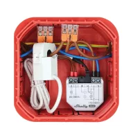   Shelly EM Gen4 – egyfázisú két áramkörös fogyasztásmérő, 1 db 50A áramváltóval, 2A kontaktorral, Wi-Fi, Bluetooth, Zigbee, Matter (S4EM-002CXCEU)