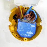   Shelly 1 Gen4 – relé modul, 1 áramkörös, 16A, Wi-Fi, Bluetooth, Zigbee, Matter