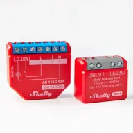   Shelly 1PM Gen4 – relé modul, 1 áramkörös, fogyasztásmérő, 16A, Wi-Fi, Bluetooth, Zigbee, Matter