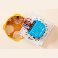   Shelly Plus 2L Gen3 – relé modul, 2 áramkörös, csak fázis, Wi-Fi, Bluetooth