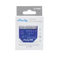   Shelly Dimmer 0/1-10V PM Gen4 – fényerőszabályozó relémodul, fogyasztásméréssel, Wi-Fi, Zigbee (S4DM-0010WW)